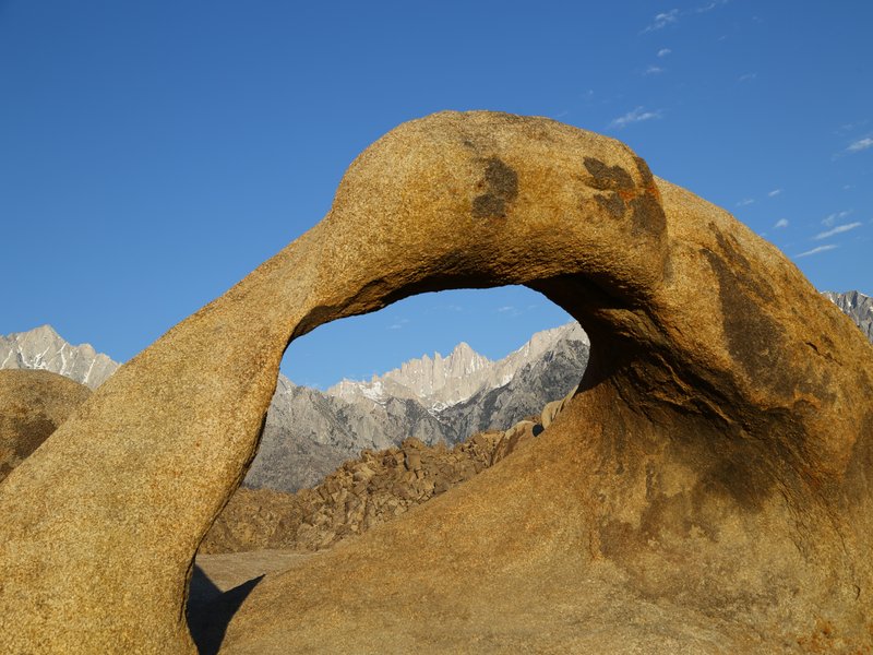 Sierra Nevada through an Arch